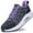 Graypurple, variant on MAYKX Women Arch Support Walking Sneakers – Wide Toe Box Orthotic Shoes for Plantar Fasciitis US 6-11