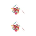 thumbnail image 2 of Soidarity Varitas de cinta Favores de fiesta Decoraciones de iris Suministros portátiles Goodie Bag Stuffers Serpentinas de gimnasia para niños Type2 NO2, 2 of 6