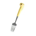 thumbnail image 2 of Hariumiu Kitchen 1/2 PCS Scratch Resistant Toddler Utensil Anti-rust Stainless Steel Cartoon Dinosaur Children Fork Spoon for Home, 2 of 10