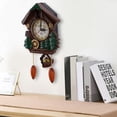 thumbnail image 3 of Samfox Clock, Clock Tree House Wall Clock Art Vintage Decoration for Home, 3 of 7