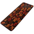 thumbnail image 7 of GZHJMY Funny Halloween Pumpkin Kitchen Rugs, 39"x20",Non Slip Washable Cushioned Carpets Polyester AntiFatigue Comfort Porch Floor Mat Doormat Halloween Decoration, 7 of 7