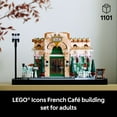 thumbnail image 4 of LEGO Icons French Café Paris Building Kit - DIY Set for Adults - Collectible Bedroom and Home Decor - Display for Home or Office - Gift for Wedding or Bride - 10362, 4 of 8