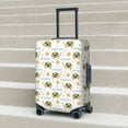thumbnail image 2 of Lsque Sea Turtle Basking in the Sun Printed Luggage Cover, Travel Luggage Protector,Scratch and Dirt Resistant, Fits 18-32 Inch Luggage - Medium, 2 of 9