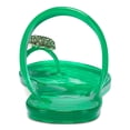 thumbnail image 2 of INC Womens Green Jelly Toe Ring Pineapple Detail Embellished Strappy Loren Round Toe Slip On Sandals Shoes 5 M, 2 of 4
