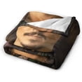thumbnail image 5 of Johnny Depp Blanket Bedding Fleece Blanket Soft Throw Blankets Lightweight Anti-Static Blanket - 3 Sizes, 5 of 5