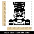 thumbnail image 2 of Nutcracker Christmas Self-Inking Rubber Stamp Ink Stamper - Red Ink - Large 1-1/2 Inch, 2 of 7