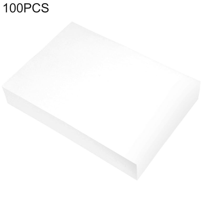 LA TALUS 100Pcs/Set Copy Paper Festive Touch No Odor DIY Dual-side Use Art  Paper for Office Dark Purple