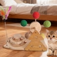 thumbnail image 4 of Rascador Interactivo con Forma de Pista para Gatos, con Giratoria Y Garra para Ejercicios de Interacción, para Gatitos Y Conejos., 4 of 7