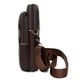 thumbnail image 2 of Riñoneras informales para hombre, Bolso cruzados de piel de vaca ajustables, portátiles para viajes de negocios, 2 of 5