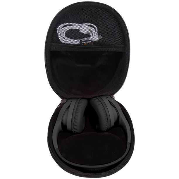 Estuche para Auriculares Aproca Kids Compatible con Belkin SoundForm Mini - Auriculares Bluetooth Inalámbricos, Bolsa Portátil - Negro (Solo Estuche)