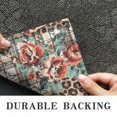 thumbnail image 6 of Pioneer Flower Floral Print Pattern Door Rugs,Washable Non Slip Door Mats Indoor,Decorative Door Mats,Entry Mat Indoor for Entrance,Bedroom,Kitchen,Bathroom,17"x30", 6 of 6