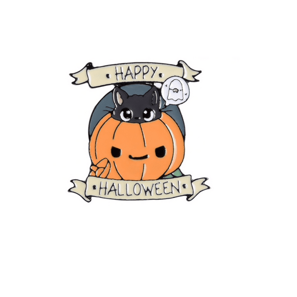 Don't Ask Broche Joyeux Halloween pour Femmes – Accessoire de Costume Festif Halloween