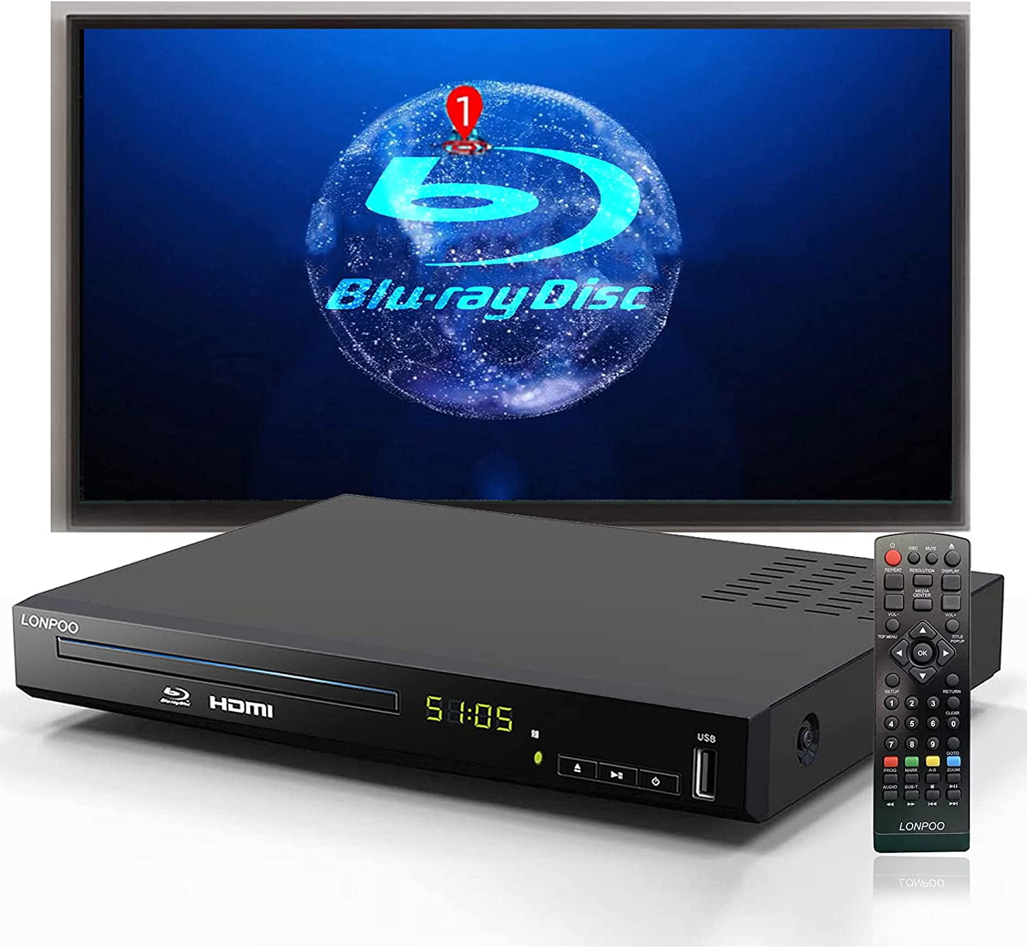 Sony PS3 Blu-ray DVD Player with Full HD 1080p, Wi-Fi