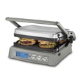 thumbnail image 1 of Parrilla eléctrica Cuisinart GR-300NAS 6 en 1 de acero inoxidable, 1 of 7