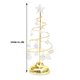 thumbnail image 3 of Toystoory Árbol de Navidad LED luz nocturna hogar dormitorio Navidad luz nocturna decoración jardín iluminación ornamento Kits de decoración para fiestas Luz cálida dorada M Toystoory HA008114-02B, 3 of 6
