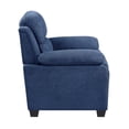 thumbnail image 4 of Lexicon Holleman Fabric Upholstered Sofa in Blue Color, 4 of 8