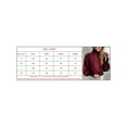 thumbnail image 3 of Arvbitana Women Spring Sweaters Pullover Cropped Turtleneck Solid Color Long Sleeve Knit Jumper Tops Streetwear, 3 of 9
