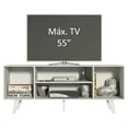 thumbnail image 4 of Mueble Mesa Para Tv Rack Madesa Copenhaguen 55 Blanco 1, 4 of 8