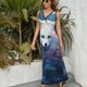 thumbnail image 3 of Vestido De Noche De Lujo Sin Mangas Para Mujer, Fox Vestido De Fiesta, 3 of 5