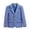 Blue, variant on Blazers for Boys Girls Teens Long Sleeve Notched Collar/Lapel Collar with Pockets Solid Color Open Front Casual School Formal Kids Girls Blazers Suit Jacket 14-15 Years Navy