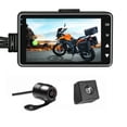thumbnail image 2 of Motorcycle Video Recorder,1080P Hd Motorcycle Video Recorder, 120-Degree Ultra-Wide-Angle Cam Dvr Driving Recorder, 3-Inch Lcd Screen, Multilingual Motorcycle Electronics, 2 of 9
