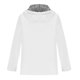 thumbnail image 4 of Chaquetas y abrigos casuales con capucha de manga larga para mujer, chaqueta impermeable lisa con capucha para exteriores, abrigo superior a prueba de viento para mujer, 4 of 5