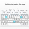 thumbnail image 6 of Mini Wireless Foldable Keyboard Supports 3 Devices With Stand Charging Wireless Bluetooth Keyboard Multilingual Ipad Keyboard, 6 of 10