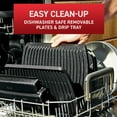 thumbnail image 6 of T-fal OptiGrill XL, Indoor Electric Grill, Removable Dishwasher Safe Nonstick Plates, 6 of 6