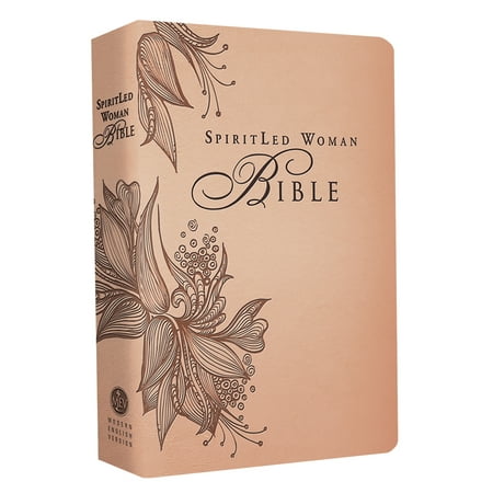 MEV Bible SpiritLed Woman Rose Tan Leatherlike : Modern English (Best Modern Version Of The Bible)