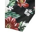 thumbnail image 3 of Sunloudy - Camiseta larga con cuello henley para mujer, camisetas de manga corta con estampado de flores, rayas, llamas y oro Sunloudy  S M L XL XXL, 3 of 8