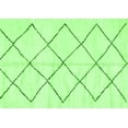 thumbnail image 1 of Ahgly Company Indoor Rectangle Solid Green Modern Area Rugs, 6' x 9', 1 of 4