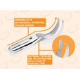 thumbnail image 2 of Watermelon Slicer – Designed Watermelon Cutter that Makes Slicing Watermelon Fast and Easy – Premium Grade Stainless Steel, 2 of 5