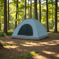 4 Person Dome Tent for Camping, Lightweight Easy Setup Tent with Waterproof Oxford Floor, UV Protection & Ventilation, Portable Backpacking Tent for Outdoor Adventures