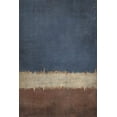 thumbnail image 2 of Brown, Denise 23x32 Black Ornate Wood Framed with Double Matting Museum Art Print Titled - Land and Sky, 2 of 4