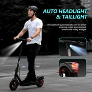 SISIGAD 10 Tires Electric Scooter Adults, 500W Motor, 20 Mph Top Speed, 26 Miles Range, Portable Folding Commuting Electric Scooter with Shock Absorption and App Control