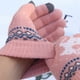 thumbnail image 5 of Guantes de Punto de Invierno con Dedos Completos y Mangas Largas Suaves para Mujer, 5 of 5