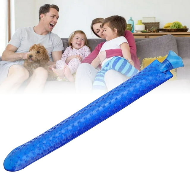 Botellas de Agua Caliente de Pvc Extra Grandes, Bolsa de Agua Caliente Llena de Agua para Invierno, Manos, Pies Calientes, Calambres Menstruales, Alivio del Dolor de Cuello y