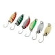 thumbnail image 2 of 6pcs cucharas Señuelos duros anzuelos de púas Señuelos cebos para perca arenque cabeza de serpiente DYNWAVEMX Señuelos de cuchara, 2 of 6