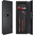 Hidden Gun Safe In Wall Long Gun Safe, 53"H Wall Safe Gun Cabinet Safe in Wall, Security Cabinet ...