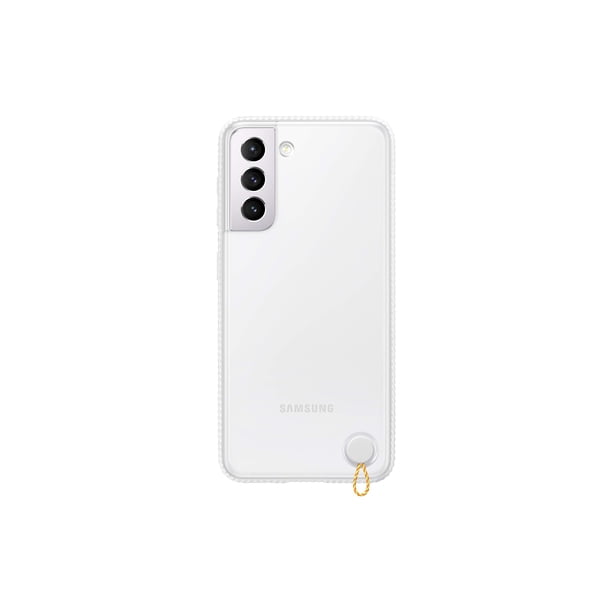 Funda protectora transparente para Samsung Galaxy S21 - Blanco (versión de EE. UU.)