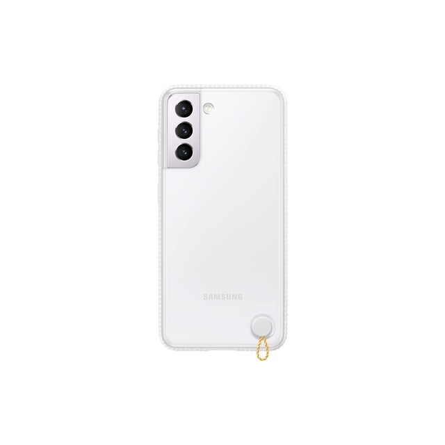 Funda protectora transparente para Samsung Galaxy S21 - Blanco (versión de EE. UU.)