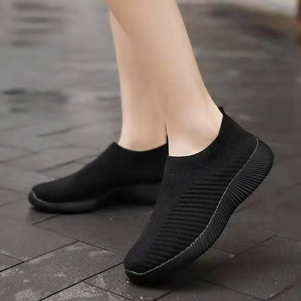 Zapatos Mocasines casuales Respirar de deporte casuales Cómodas para el uso diario (Negro 41) Likrtyny Tenis De Mujer Tenis De Hombre