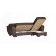 thumbnail image 6 of Modern Upholstered Convertible Chaise Lounge with Storage (80.3" x 68.8", Thick Cushions, Solid Wood Frame), 6 of 7