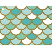 6 PK, Mermaid's Paradise Gift Cards 3-3/4 x 2-3/4" For Gift Basket Or Gift Bag