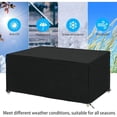 thumbnail image 4 of Housse de Table de Ping-Pong Imperméable 420D Coupe-Vent Protection Extérieure, 4 of 5