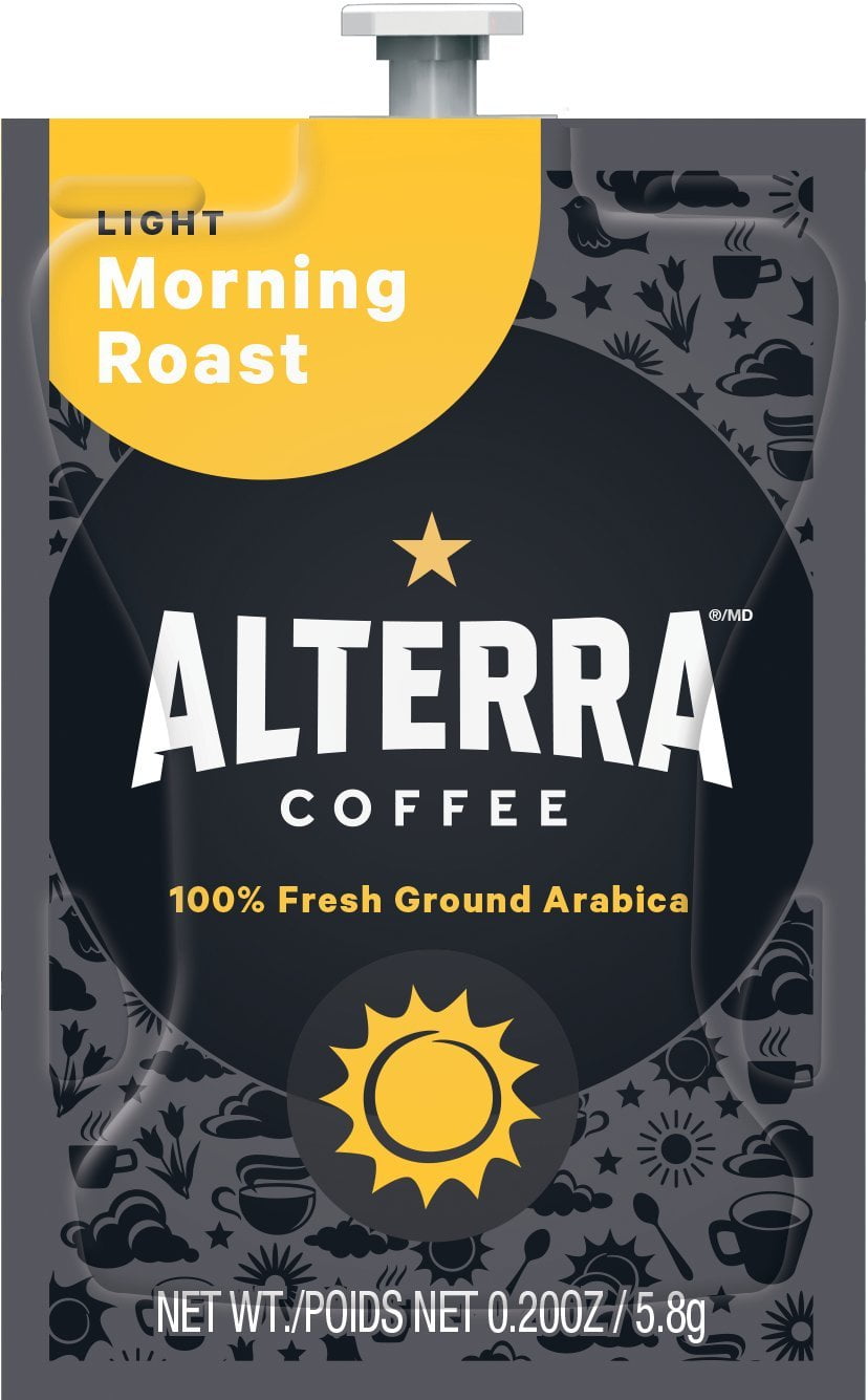 Alterra Coffee Morning Roast Single Serve Freshpacks for MARS DRINKS