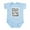 Sky Blue, variant on CafePress - Think I'm Cute? Cousin Blac Infant Bodysuit - Baby Light Bodysuit, Size Newborn - 24 Months