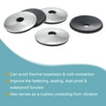 thumbnail image 5 of Junta de sellado unida Uxcell de acero inoxidable EPDM 25x5.5x2.8mm, paquete de 50, 5 of 5
