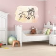 thumbnail image 2 of Animal Wall Decals for Children Bedroom - Horses With watercolor Background Horse DIY & Creativity Boy Girl Bedroom Wall Sticker - Size: 10 In x 8 In, 2 of 5