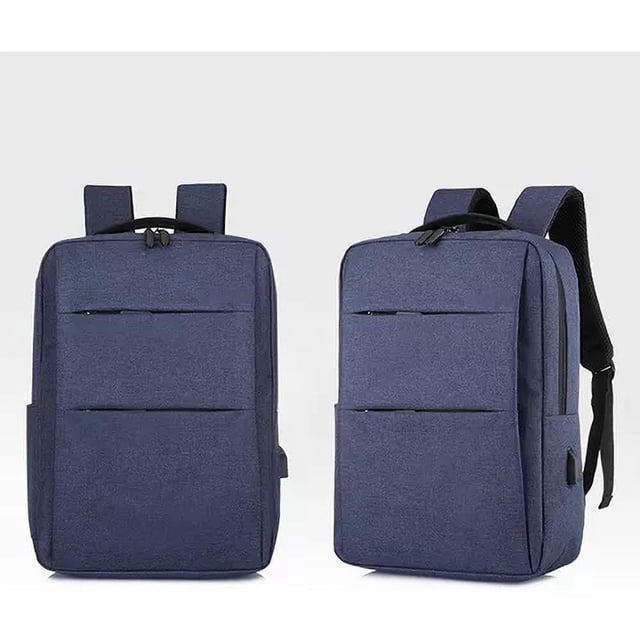 Mochila Ejecutiva para laptop CM-TOP Con puerto de Carga USB Unisex Azul